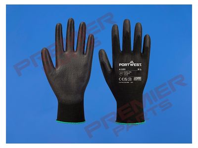 PORTWEST A120 - PU Palm Gloves Black