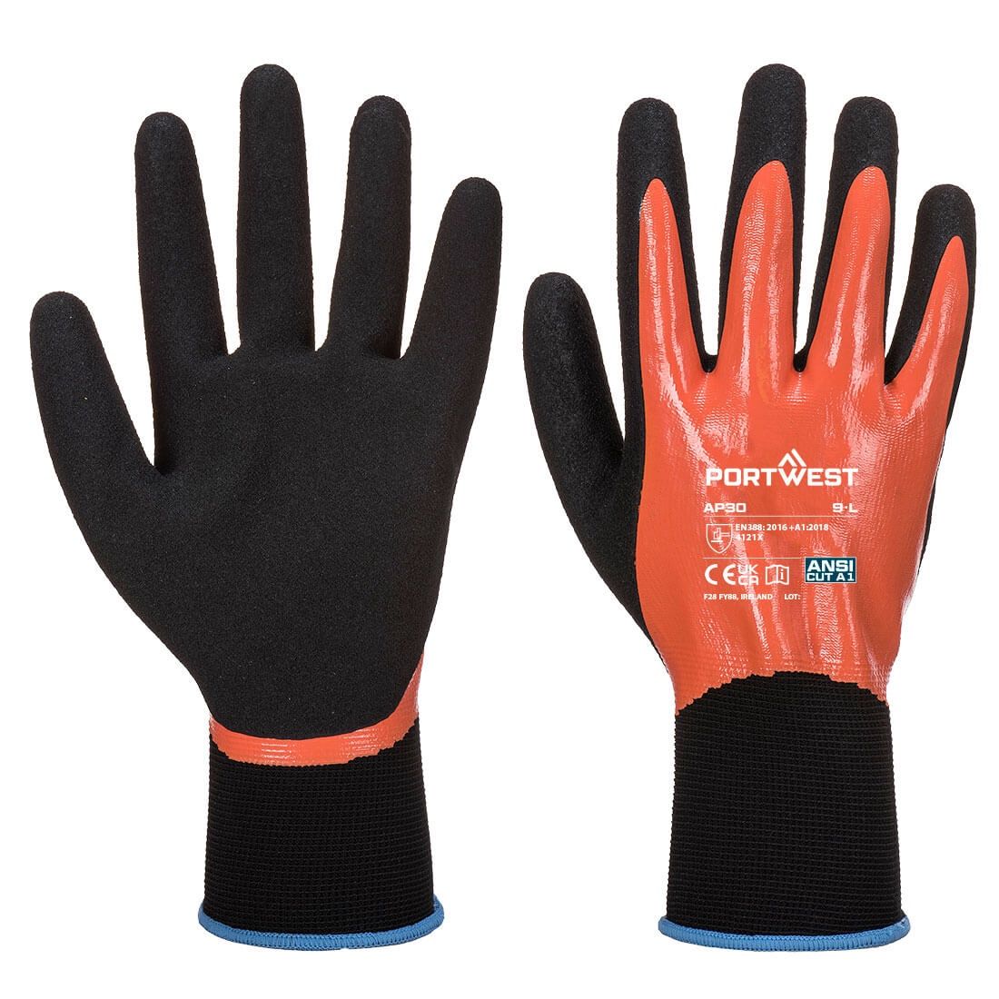 PORTWEST AP30 Dermi Pro Glove, Size: MED