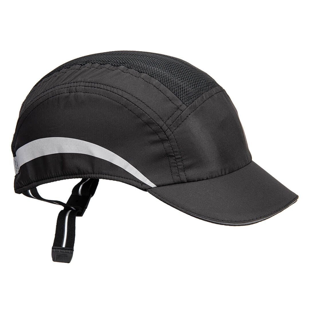 PORTWEST PS79 AirTech Light Bump Cap, Colour: Black