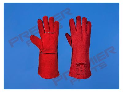 Welders Gauntlet - Red