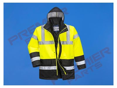 Hi-Vis Contrast Winter Traffic Jacket