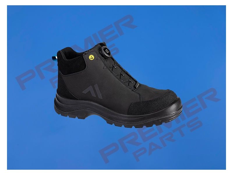 FE02 - Ridge Composite Mid Boot S3S ESD SR FO Black/Blue, Size: 38 (5)