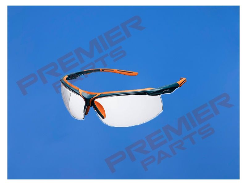 PORTWEST PS13 Mega KN Safety Glasses, Colour: Clear