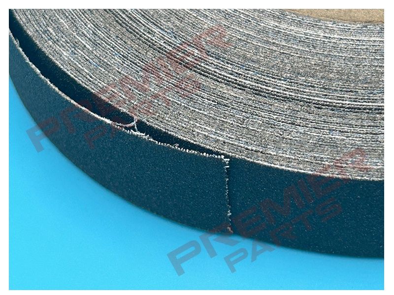 EMERY ROLL BLUE TWILL 25MM X 25MTRS (40/60/80/120/150 GRIT), GRADE: 40GRIT