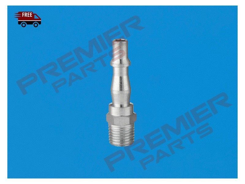PCL S19 1/4 MALE THREAD PLUG HALF