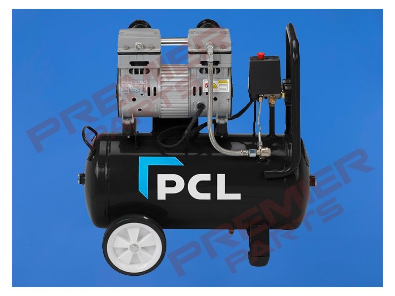 PCL 24L 1.0HP Direct Drive Oil Free Low Noise Compressor, 116psi(8bar) 138 l/min