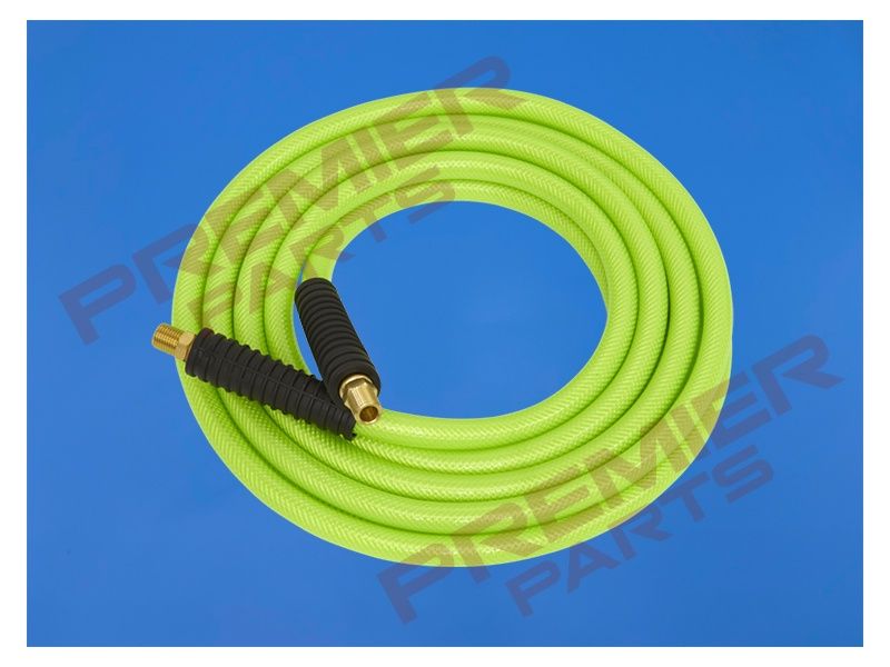High-Visibility Air Hose with 1/4&quot;BSP Unions 10m x 8mm