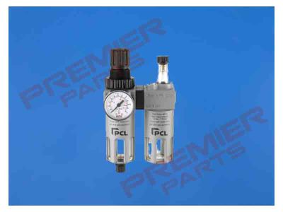 Filter/Regulator/Lubricator 0-145 psi/0-10 bar, 1/4 Ports