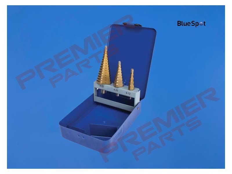 Step Drill Set 4-32mm 3 Piece