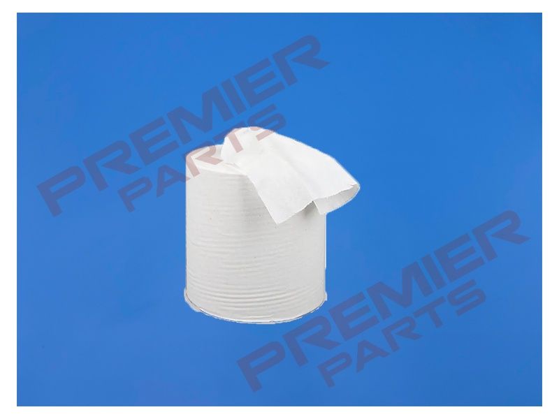 WHITE CENTRE FEED ROLL EMBOSSED (175MM X 150M)