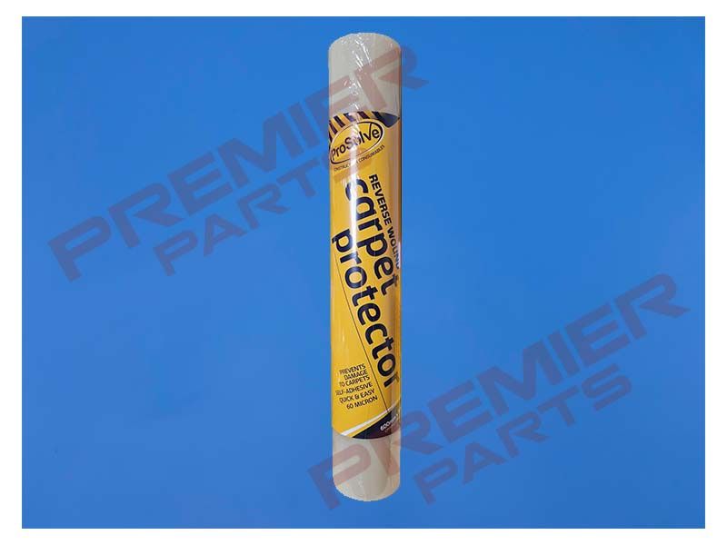 CARPET PROTECTOR FILM REVERSE WOUND 600MM X 25M
