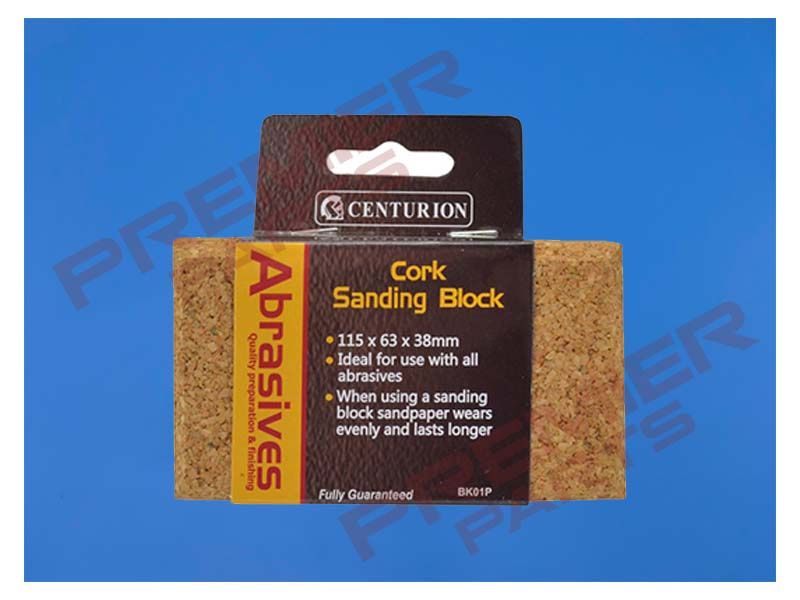 Abrasives Cork Sanding Block, 115 x 63mm