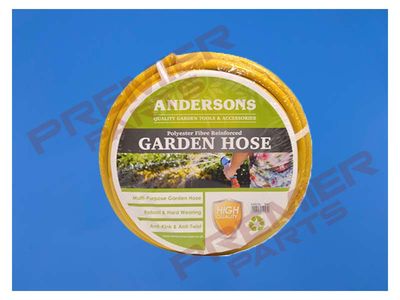 Reinforced Yellow Garden Hose, 30m,  1/2&quot;(12mm)