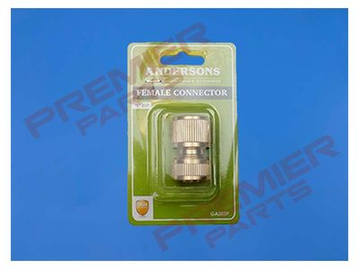 Brass Female Quick Fix Connector, 1/2&quot; BSP
