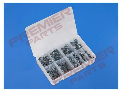 Mini Hose Clip Assortment 100pc