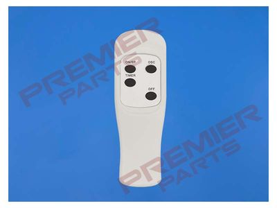 3-Speed Wall Fan with Remote Control 16" 230V