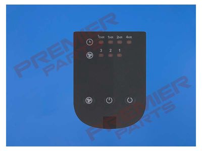 3-Speed Wall Fan with Remote Control 18" 230V