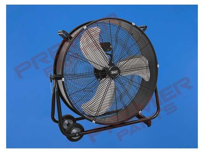 Industrial High Velocity Drum Fan 24&quot; 230V