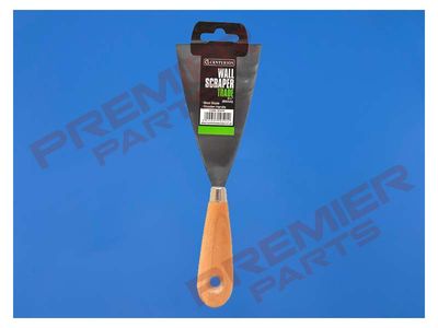 Trade Wallpaper Scraper with Wooden Handle, 80mm / 3 1/4&quot;