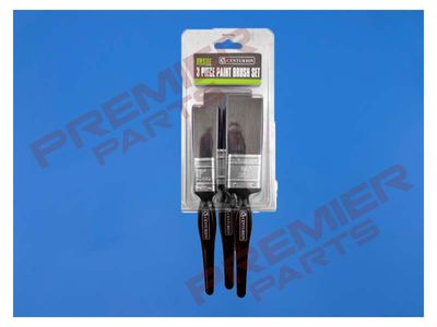 Trade Paint Brush, Set of 3