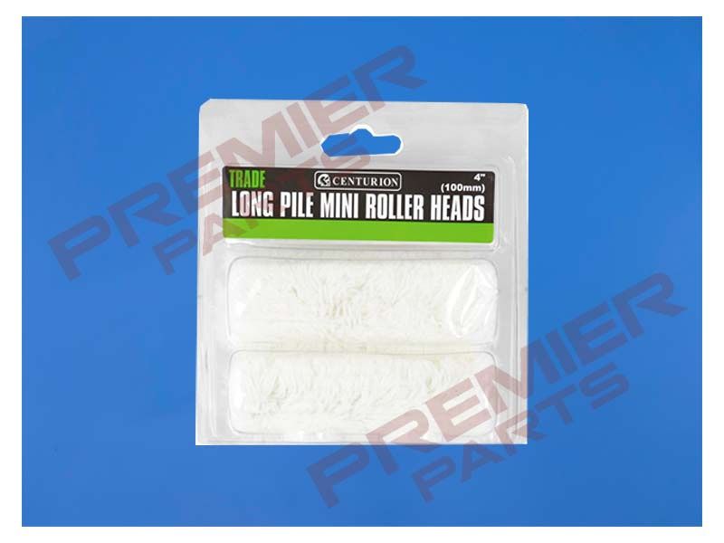 Trade Long Pile Mini Rollers, 100mm / 4&quot; (Set of 2)