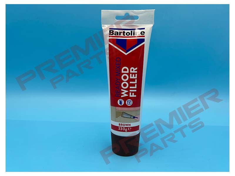 Bartoline Flexible Ready Mixed Wood Filler, White (330g)