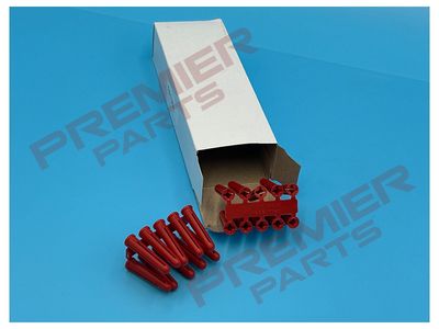 General Purpose Boxed 100 Wallplugs, 6mm, Red