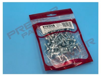 Zinc Plated Self-Drilling Hex Head Screw 4.2 x 13mm - Pack of 100