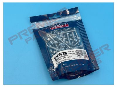 Zinc Plated Self-Drilling Hex Head Screw 4.2 x 25mm - Pack of 100