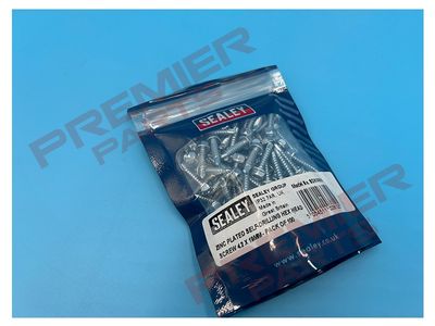 Zinc Plated Self-Drilling Hex Head Screw 4.2 x 19mm - Pack of 100