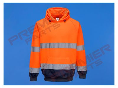 B316 - Hi-Vis Contrast Hoodie