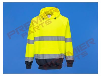 B316 - Hi-Vis Contrast Hoodie