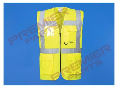 S476 - Berlin Hi-Vis Executive Vest - Full Zip