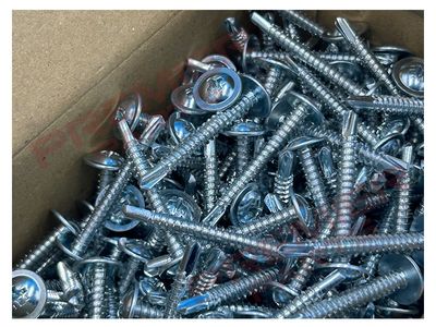 4.8X40 FLANGE NO.2 BAY POLE SELF DRILL BZP SOLD PER BOX 200