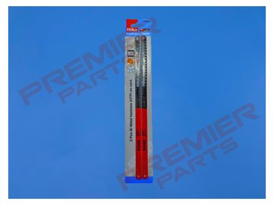 Hilka 2pc Bi Metal Hacksaw Blades
