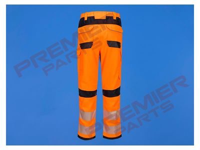 FR414 - PW3 FR HVO Work Trousers Orange/Black