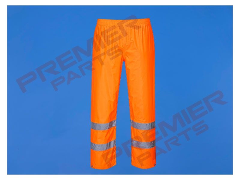 H441 - Hi-Vis Rain Trousers, Colour: Hi-VIs Orange, Size: Small