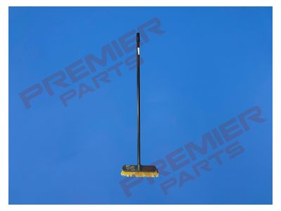 12&quot; Heavy Duty Stiff Bristle Broom And Handle