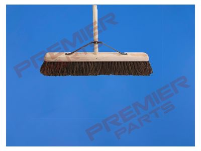 HEAVY DUTY PLATFORM BROOM AND HANDLE 24"