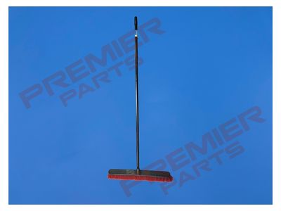 24&quot; Heavy Duty Soft Bristle Broom And Handle