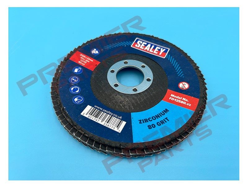 Flap Disc Ø125mm Ø22mm Bore 80Grit