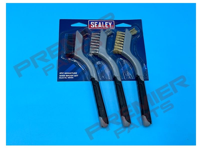 Wire Brush Set 3pc Miniature