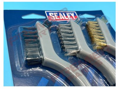 Wire Brush Set 3pc Miniature