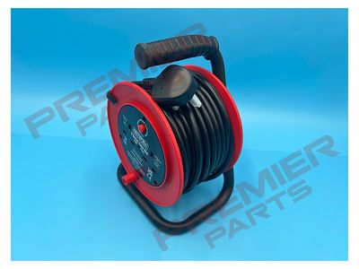 Open Drum Cable Reel 240V 13A 2-Socket 15m