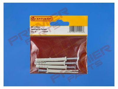 M6 x 80mm Hammer In Frame Fixings  (Pack of 4)