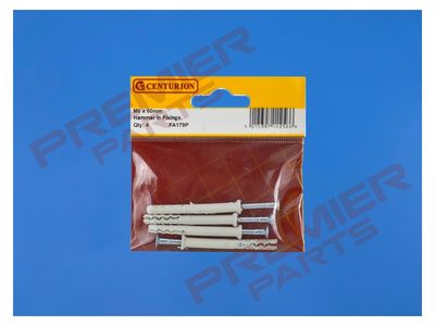 M6 x 60mm Hammer In Frame Fixings  (Pack of 4)