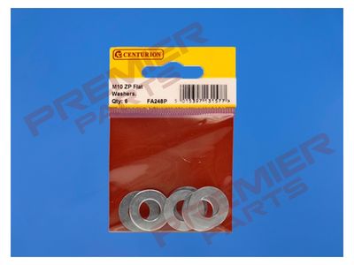 M10 ZP Flat Washers  (Pack of 6)