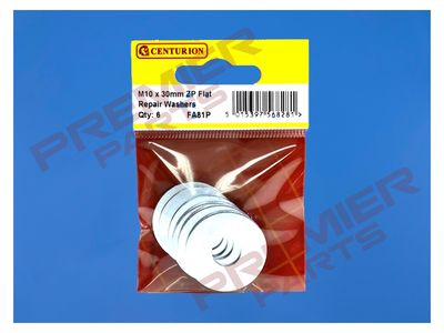 M10 x 30mm ZP Flat Repair Washers (Pack of 6)