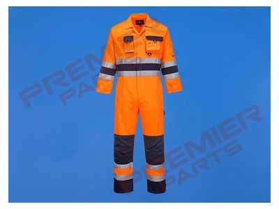 TX55 - Nantes Hi-Vis Contrast Work Coverall