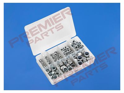 Nylon Locknut Assortment 255pc M4-M16